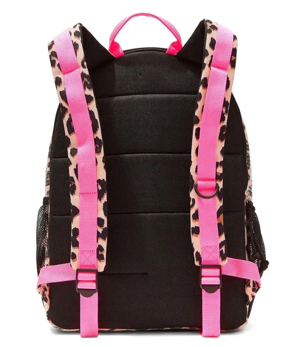 PINK Victoria's Secret Leopard Sequin Campus Backpack